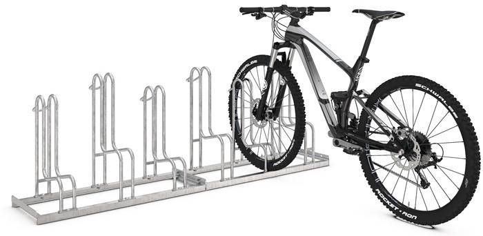 Fahrradständerreihenanlage 4052 1-s.90Grad verz.Anz.Radstände 2 z.Schr.WSM-0