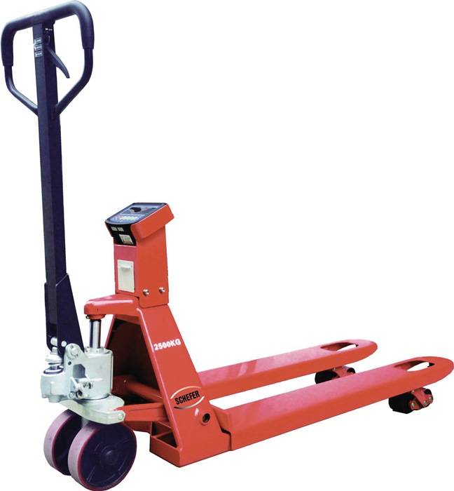 Gabelhubwagen Gabel-L.1150mm Trgf.2500kg STA blutorange PUR/PUR