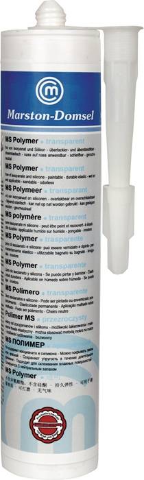 Kleb- u.Dichtstoff MD-MS Polymer transp.300g Kartusche MARSTON-0