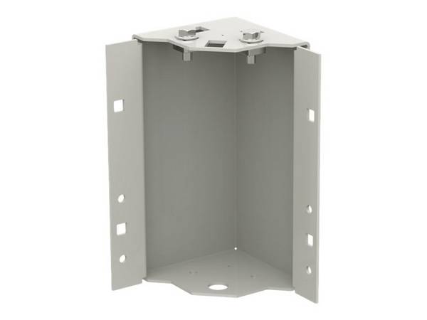 EFB-Elektronik PRO-SOE200F.GR, 4 Sockelecken für PRO, fix, H=200 mm, RAL7035