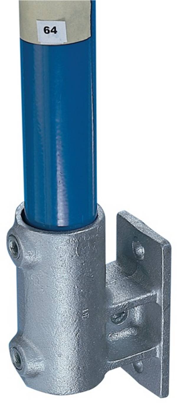 Wandbefestigung mit Abstandhalter, Außen-Ø Rohr 42,4 mm