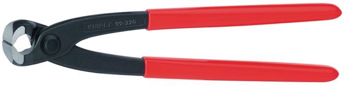 Knipex Monierzange (Rabitz- oder Flechterzange), mit Kunststoff überzogen, schwarz atramentiert, 280 mm-0