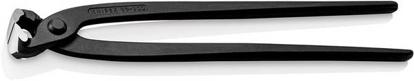 Monierzange L.300mm pol.schwarz atram.KNIPEX