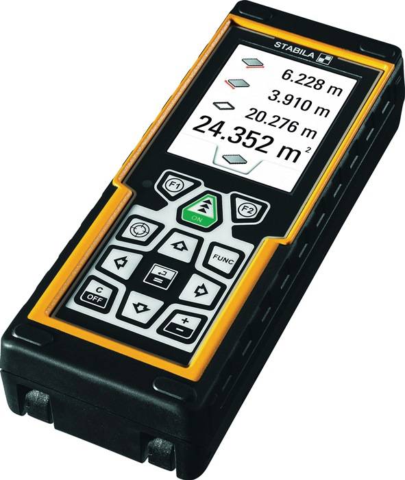 Stabila Laser-Entfernungsmesser m. Zielerfassung, Bt LD 520 200 m-0