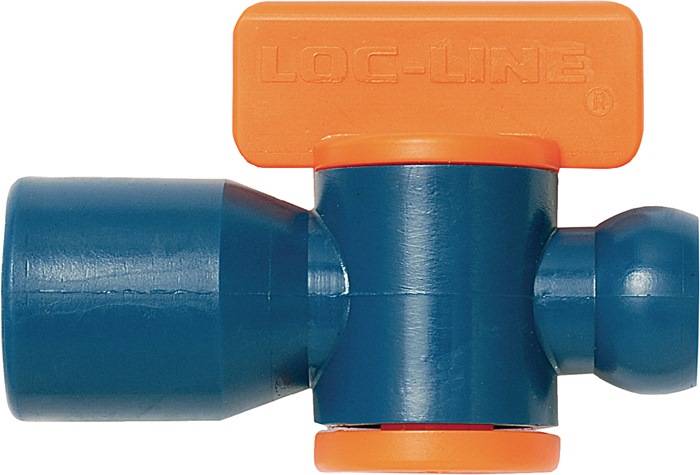 Absperrventil Gr.1/4 Zoll m.IG Btl.m.2 St.LOC-LINE-0