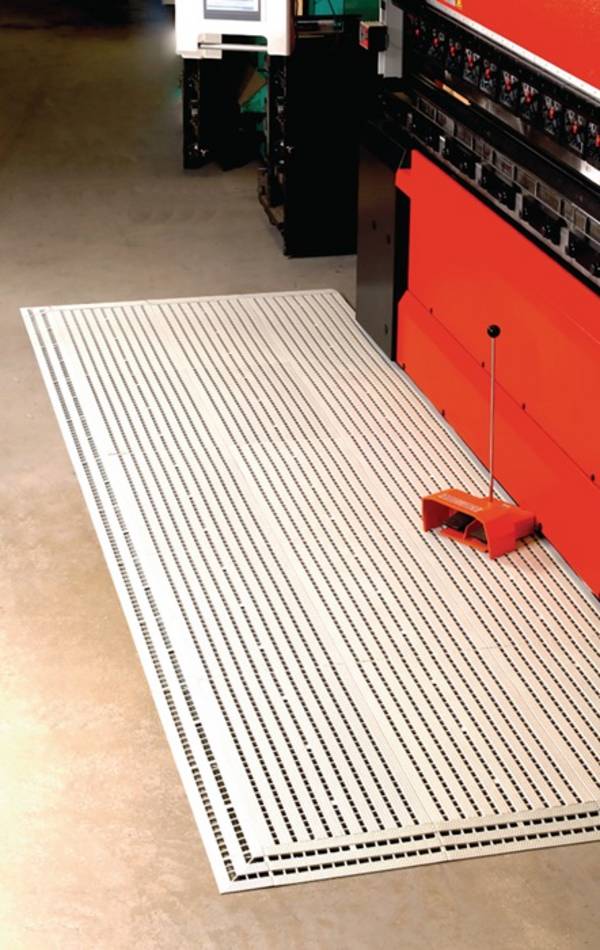 Bodenelement Eckelement,geschl.L120xB120mm schwarz 4 St./Karton GRUBER