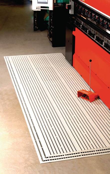 Bodenelement Bodenelement,durchbrochen L800xB400mm braun 5 St./Karton GRUBER-0