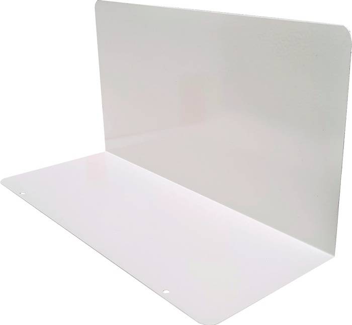 Buchstütze Multiplus T400xH200mm lichtgrau