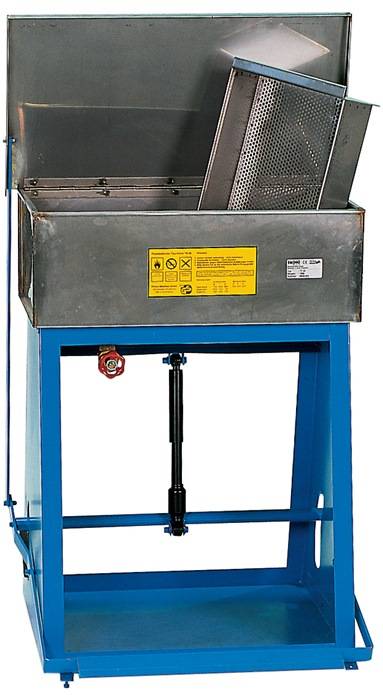 Tauchbecken 48 lH880xB700xT630mm VA m.Untergestell u.Wanne-0