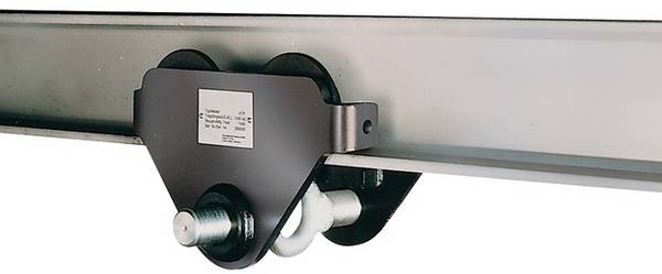 Rollfahrwerk Modell HTP Typ A Trgf.3000kg Trägerflansch-B.74-220mm YALE