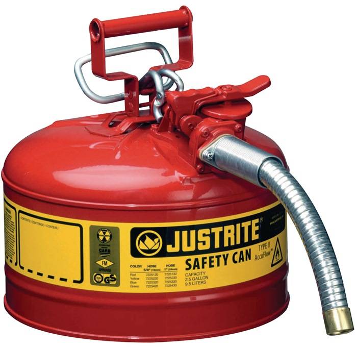 Sicherheitsverteilerbehälter 4,0l Stahlbl.D241xH267mm JUSTRITE-0