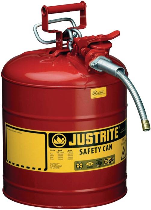 Sicherheitsverteilerbehälter 19,0l Stahlbl.D298xH445mm JUSTRITE-0