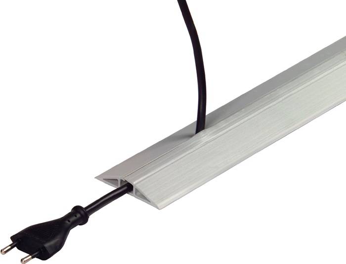 Kabelbrücken L1500xB62xH12mm Ku.grau m.Doppelklebeband EHA-0