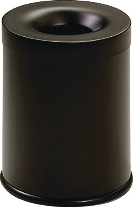 Abfallbehälter H350xØ250mm 15l schwarz TKG
