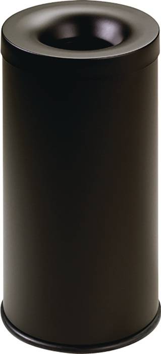 Abfallbehälter H750xØ380mm 75l schwarz TKG