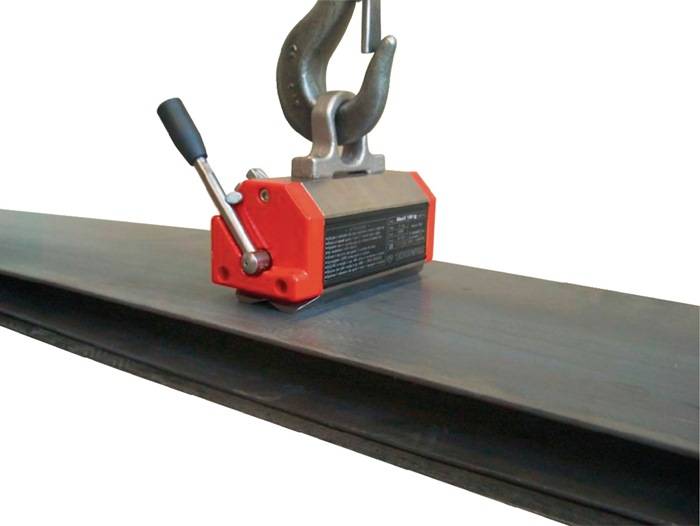Lasthebemagnet Maxx Trgf.300kg Gesamt-H.200mm m.Handbetätigung-2