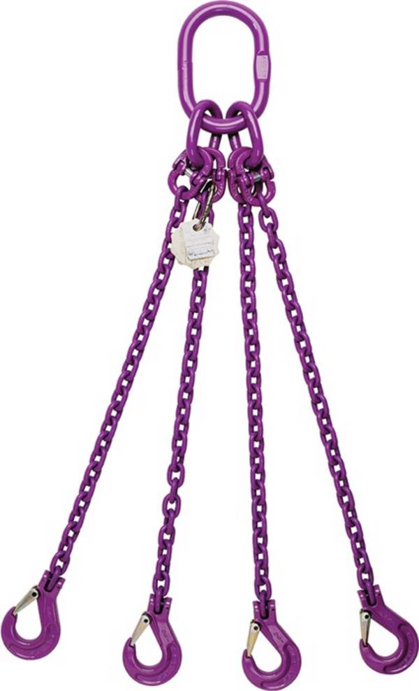 Anschlagkette 4-strängig,Güte 10 L1000xS6mm Trgf.3000/2120kg CADENA