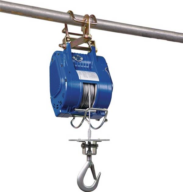 Elektrohebezug BW 230 Trgf.230kg 1,3 kW Hubh.(Seillänge) 24m Seil-D.5mm PLANETA