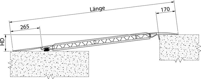 Überfahrbrücke Alu.natur L1235xB1500mm Trgf.4000kg ALTEC-1