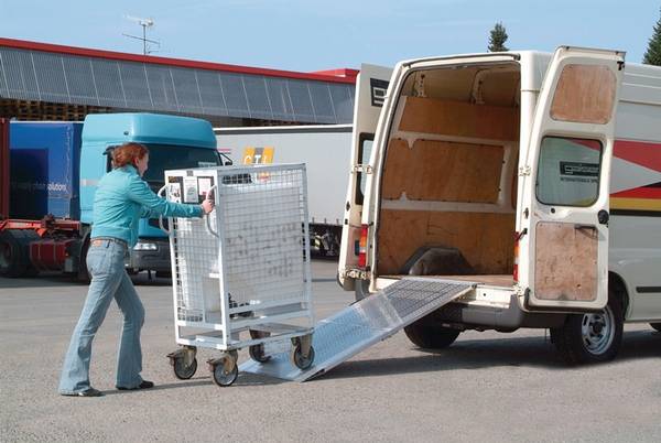 Auffahrrampe Alu.L3000xB400mm 590/Paarkg ALTEC