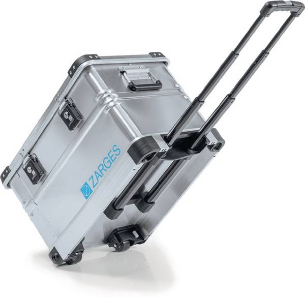 Zarges Kiste K 424 XC, Lagerbox, Alu Kiste - 60 Liter - 600 x 400 x 385 mm - Aluminiumkiste