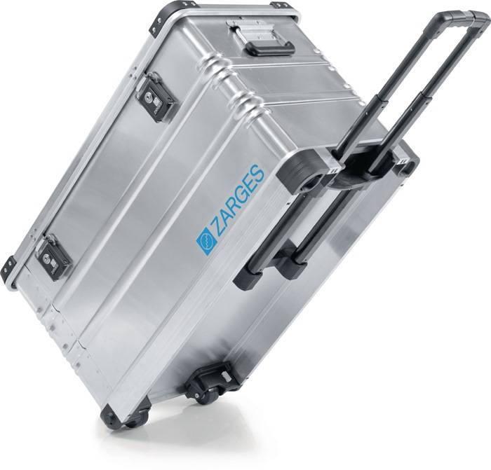 Zarges Kiste K 424 XC, Lagerbox, Alu Kiste - 99 Liter - 800 x 400 x 455 mm - Aluminiumkiste-0