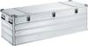 Aluminiumbox L1600xB600xH495mm 396l m.Klappverschluss u.Alu-Stapelecken