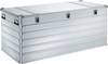 Aluminiumbox L1700xB800xH700mm 829l m.Klappverschluss u.Alu-Stapelecken