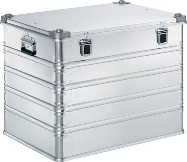 ZARGES Universalkiste K 470, Lagerbox, Alu Kiste - Volumen 239 l - Höhe 610 mm - Breite 800 mm - Tiefe 600 mm - Aluminiu