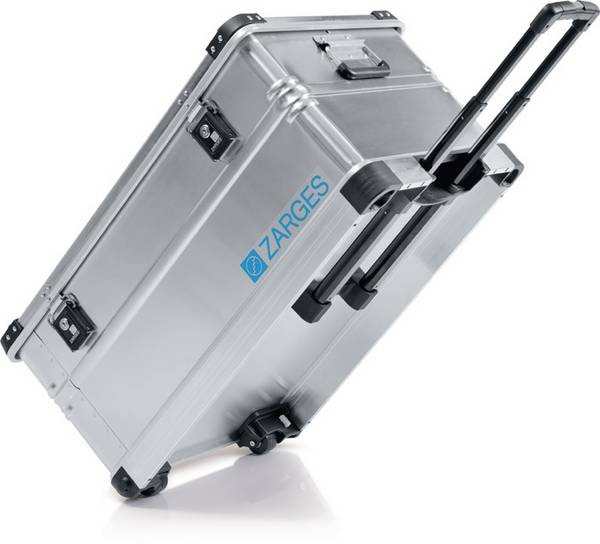 Zarges Kiste K 424 XC, Lagerbox, Alu Kiste - 105 Liter - 800 x 500 x 385 mm - Aluminiumkiste