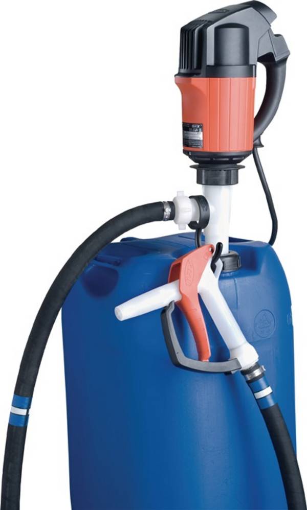 Elektropumpe f.Säuren u.Laugen 170l/min 230 V 50 Hz Tauchtiefe 1200mm Pumpen-Set