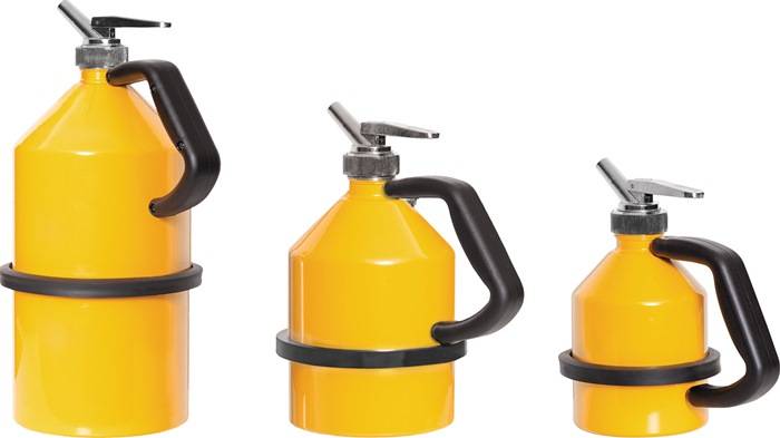 Feindosierkanne Stahl 1L gelb-0