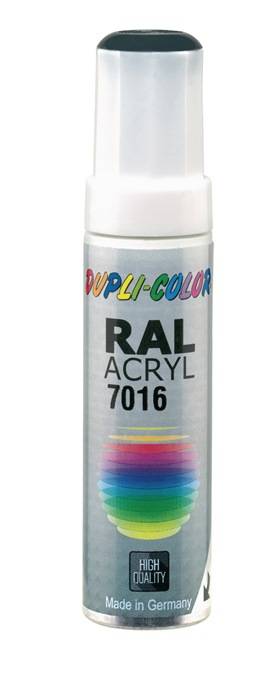 Lackstift grau glänzend RAL 7016 12ml Stift DUPLI-COLOR-0