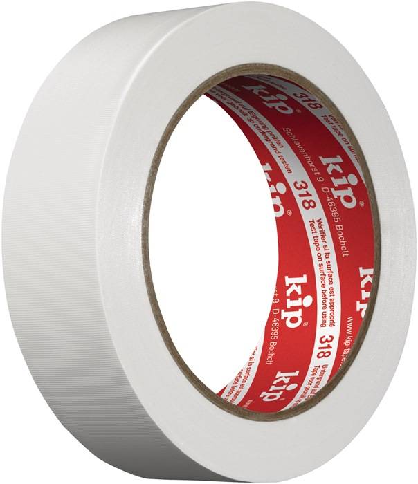 PVC Schutzband 318 weiß L.33m B.50mm Rl.KIP-0