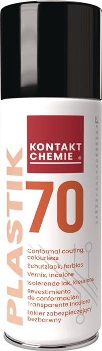 Leiterplattenschutzlack PLASTIK 70 farblos 200 ml Spraydose KONTAKT CHEMIE-0
