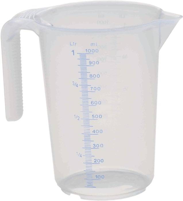 Messbecher 1l PP MAX4CAR