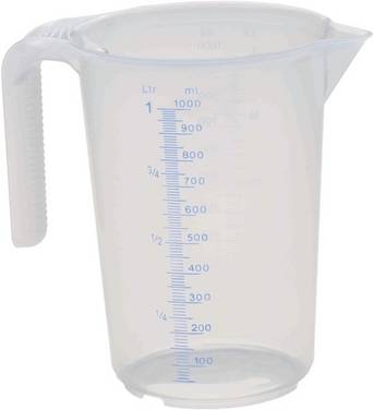 Messbecher 1l PP MAX4CAR