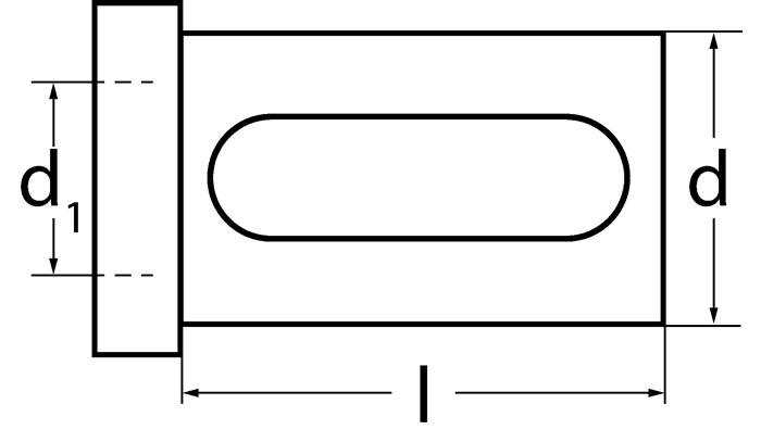 Reduzierbuchse Form 2 Bohrungs-D.20mm AD 40mm Einspann-L.71mm PROMAT-1