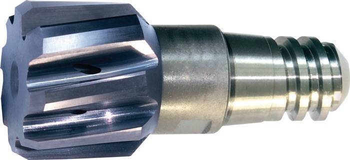 Wechselkopfreibahle XR06 D.40mm VHM m.IK drallgenutet BECK-0