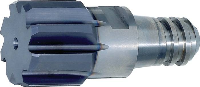 Wechselkopfreibahle XR06 D.18mm VHM m.IK geradegenutet BECK-0