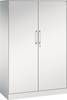 C+P Flügeltürenschrank Asisto, H1635xB1000xT435mm, 7035/7035