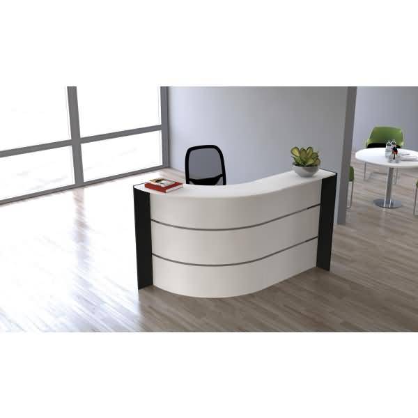 Bogen-Theke Bari BxHxT 175x112x95cm weiß