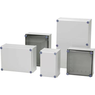 Fibox CAB PCQ 403023 T Wand-Gehäuse, Installations-Gehäuse 400 x 300 x 230  Polycarbonat Lichtgrau (RAL 7035) 1 St. 