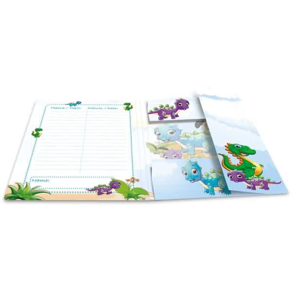 HERMA Eckspannermappe "Dinos", Karton, DIN A3 (6504257)-1