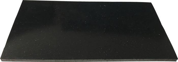 Gummiplatte B.1,4m L.10m D.3mm schwarz EPDM/SBR o.Gewebeeinlage-0