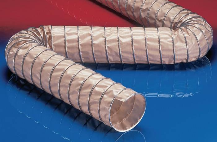 Absaug- u.Gebläseschlauch (FDA) CP PTFE-INOX 475 FOOD ID 100-102mm AD 112,00mm-0