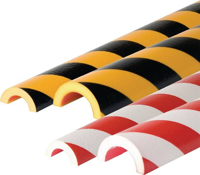 Rohrschutz Typ R30, L 5000mm gelb/schwarz selbstklebend - Artikel: 7830105734-0