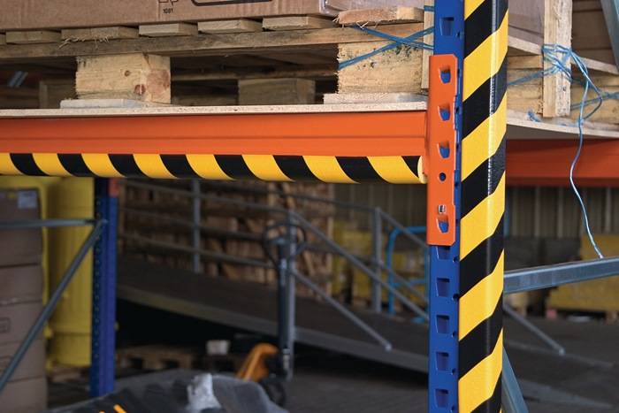 Rohrschutz Typ R30, L 5000mm gelb/schwarz selbstklebend - Artikel: 7830105734-1