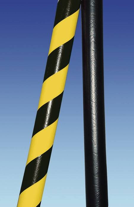 Rohrschutz Typ R30, L 5000mm gelb/schwarz selbstklebend - Artikel: 7830105734-2