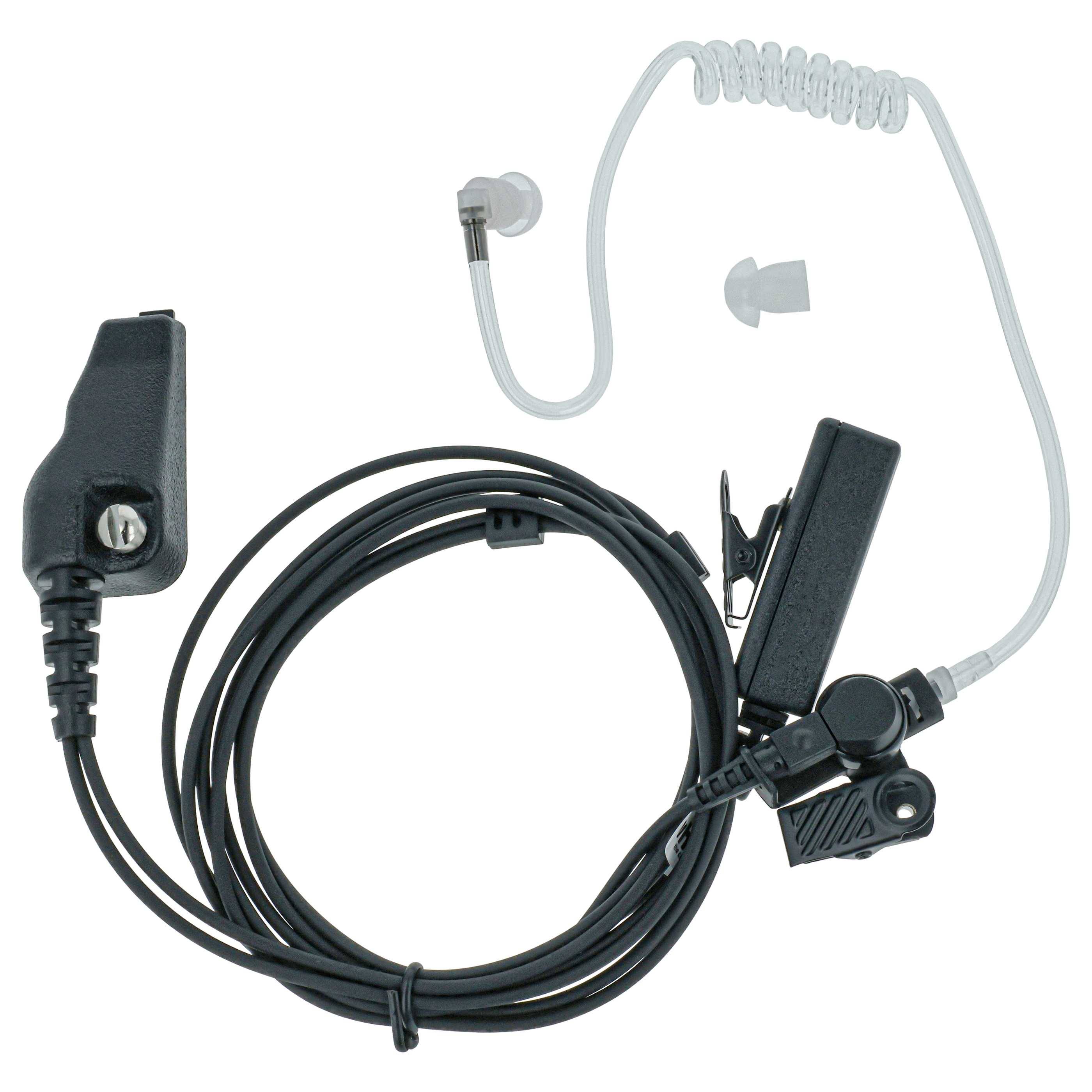 vhbw Headset kompatibel mit Kenwood TK-290 FuG 11b | TK-3140, TK-3140E, TK-3148, TK-3180, TK-3180E, TK-3180E MPT-0